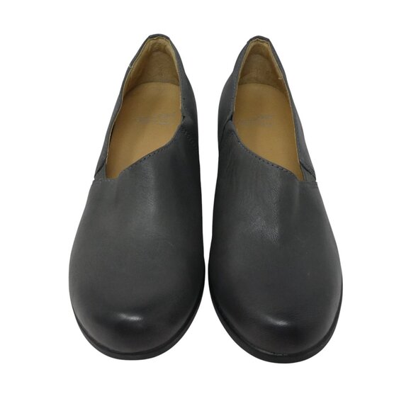 Dansko Camdyn Gray Leather Slip On Clogs Loafers Womens 38 US 8 - Picture 6 of 12